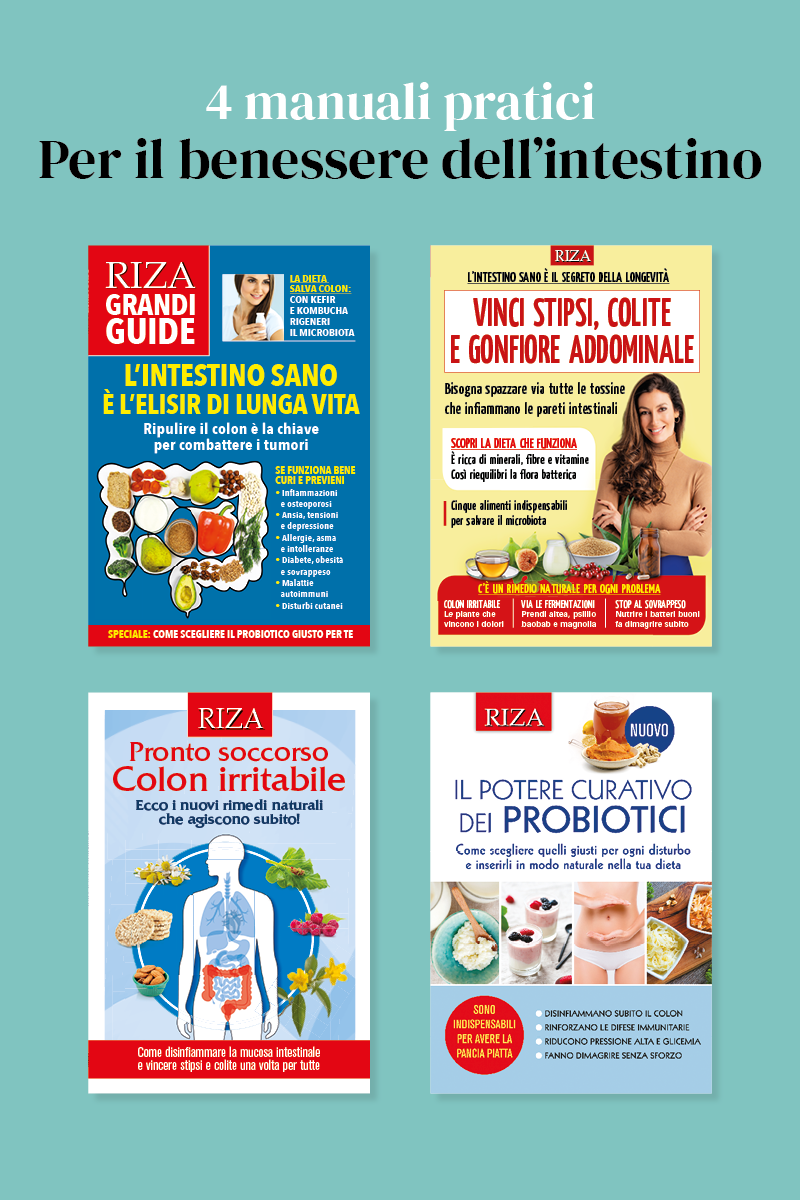 4 manuali pratici per il benessere dell’intestino