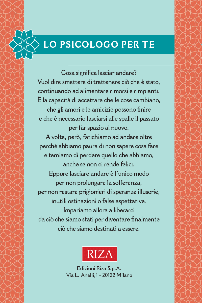 Impara l'arte di lasciare andare, quarta