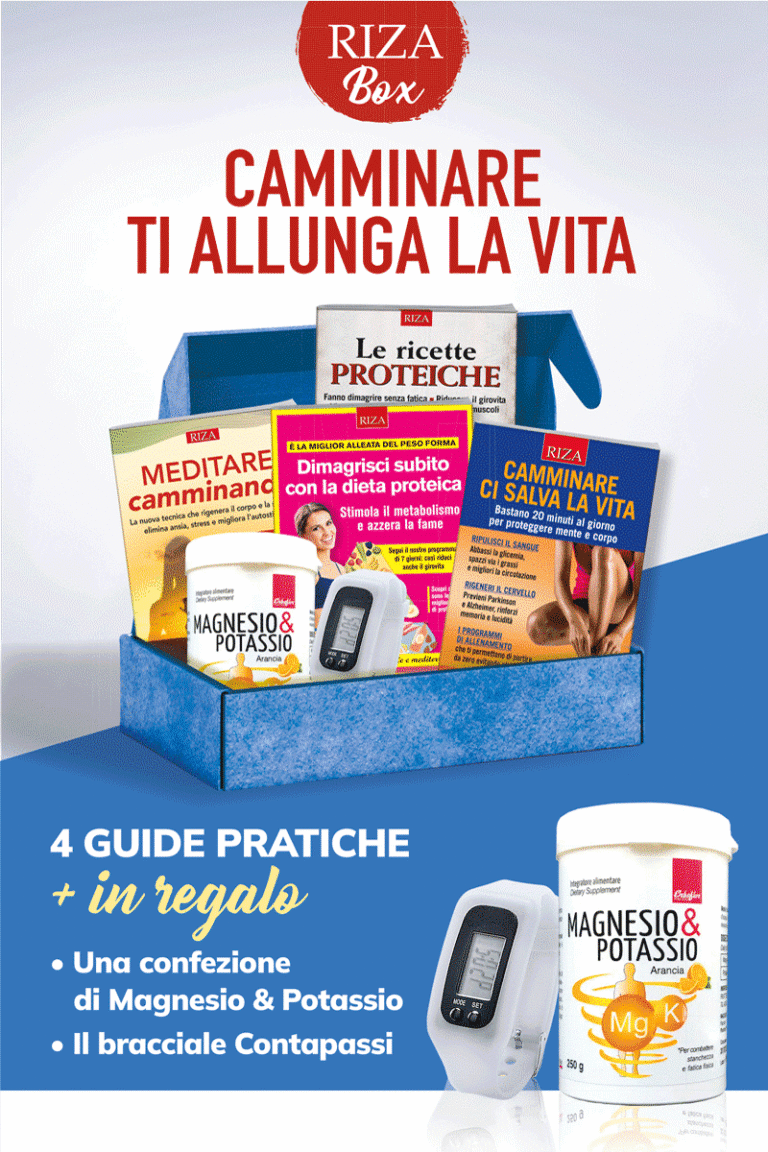 Riza Box - Camminare ti salva la vita