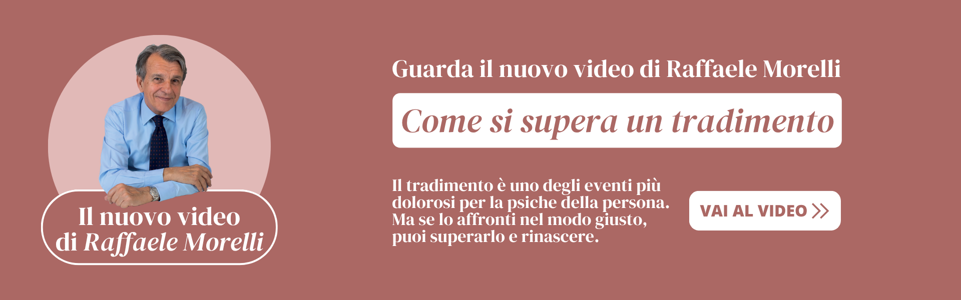 Il nuovo video di Raffaele Morelli 