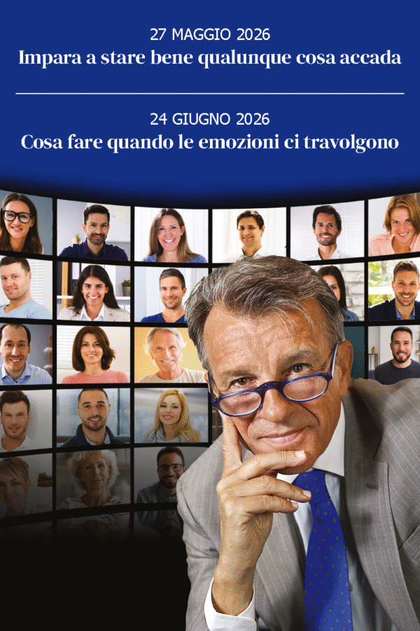 Incontri in diretta online con Raffaele Morelli - 27 maggio e 24 giugno 2026