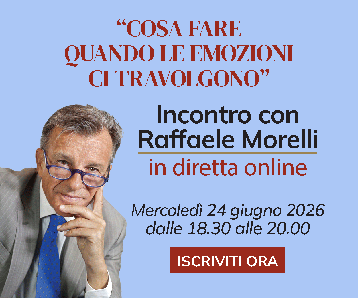 Incontro con Raffaele Morelli