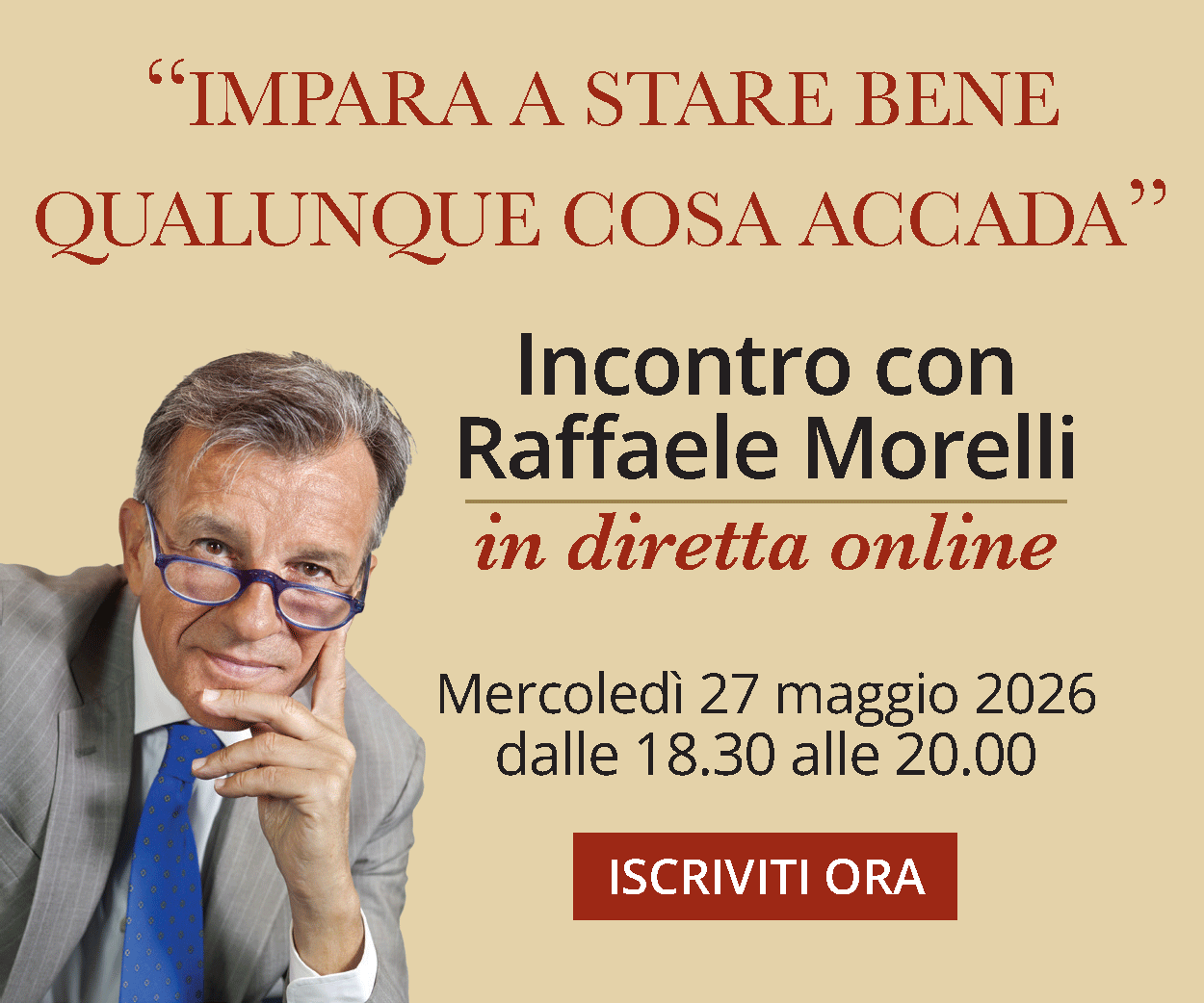 Incontro con Raffaele Morelli