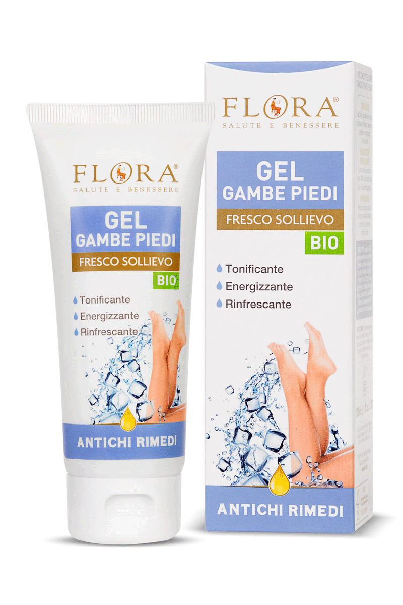 Gel gambe e piedi di Flora