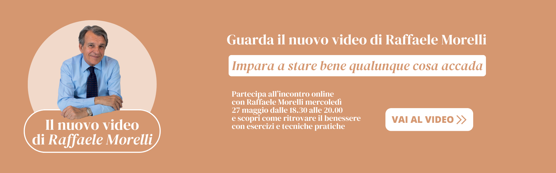 Il nuovo video di Raffaele Morelli