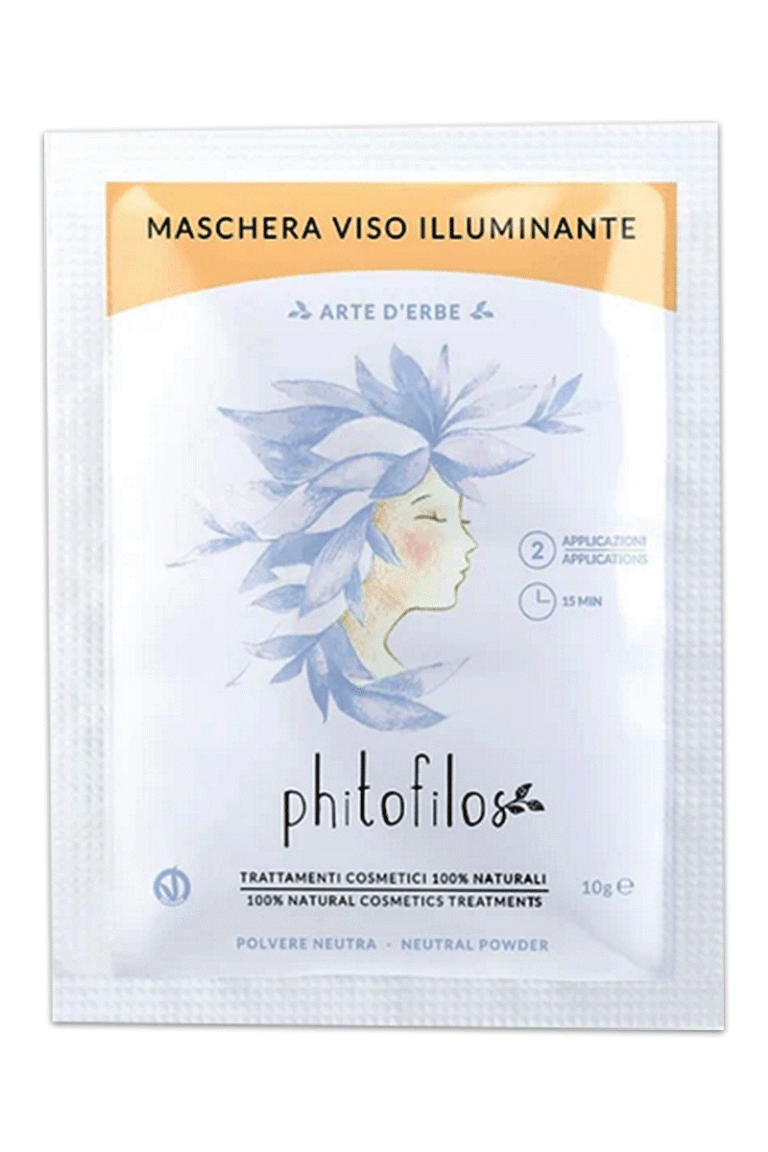 Maschera-viso-illuminante Maschera viso illuminante