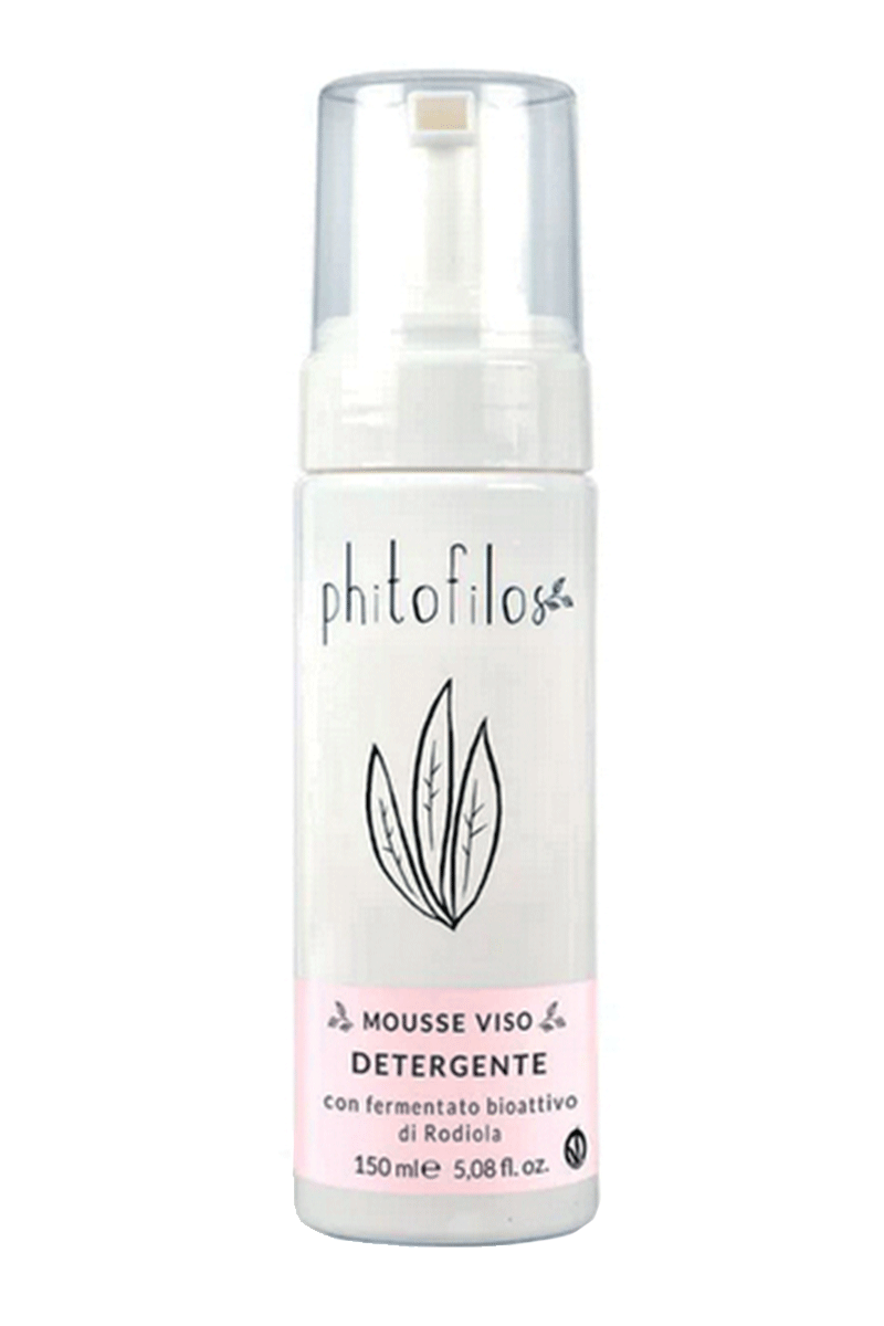 Mousse viso detergente