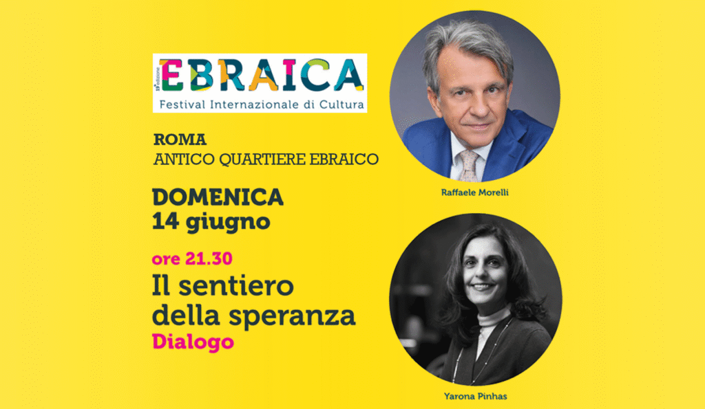 Raffaele morelli all'ebraica festival 2026