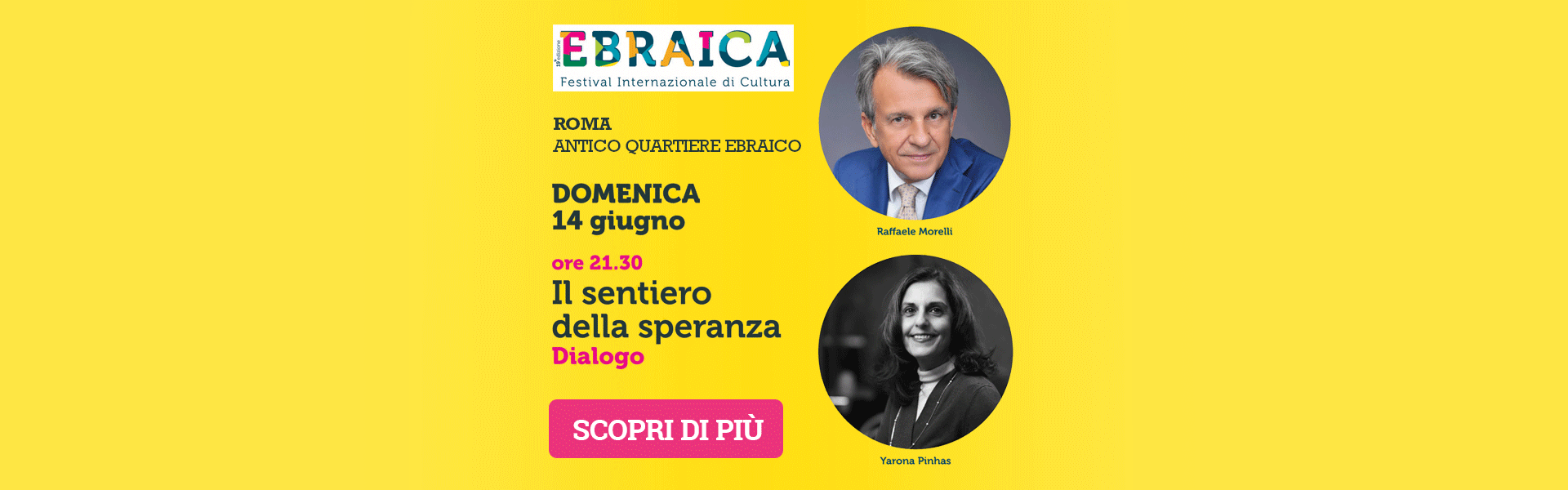 Slider Raffaele Morelli all'Ebraica Festival 2026