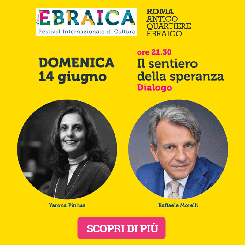 Slider Raffaele Morelli all'Ebraica Festival 2026