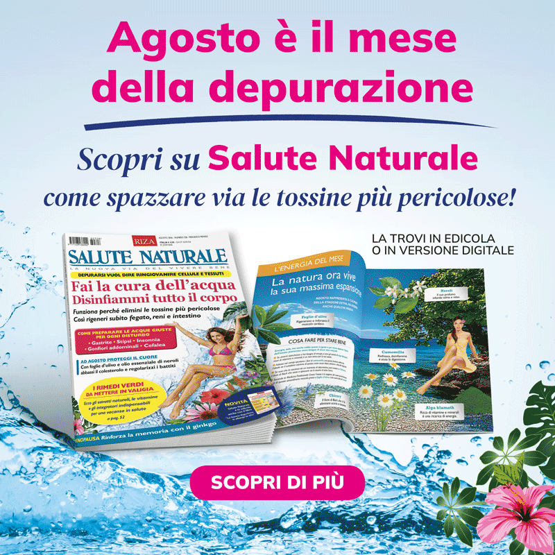 Slider Editoriale Salute Naturale Agosto 2026