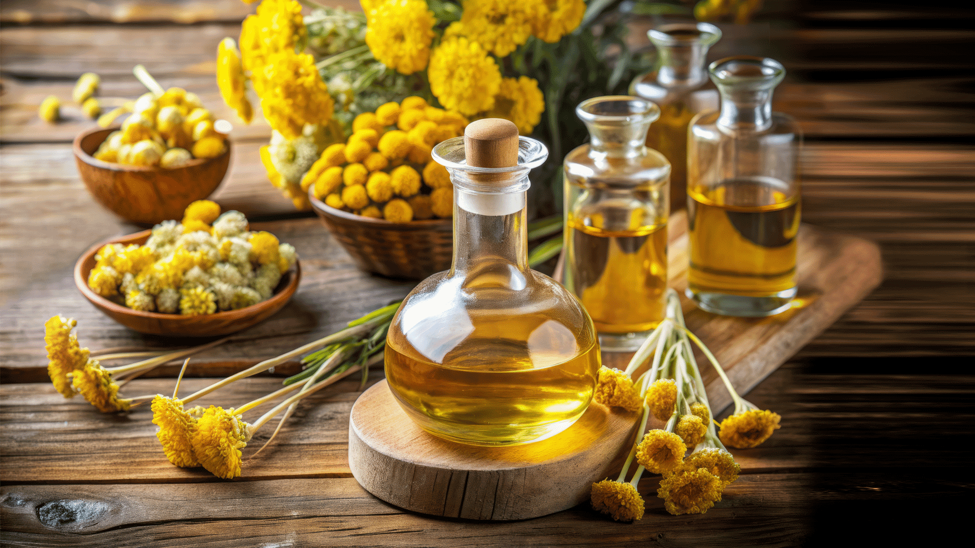 Olio essenziale di elicriso: che cos’è, le proprietà e come usarlo