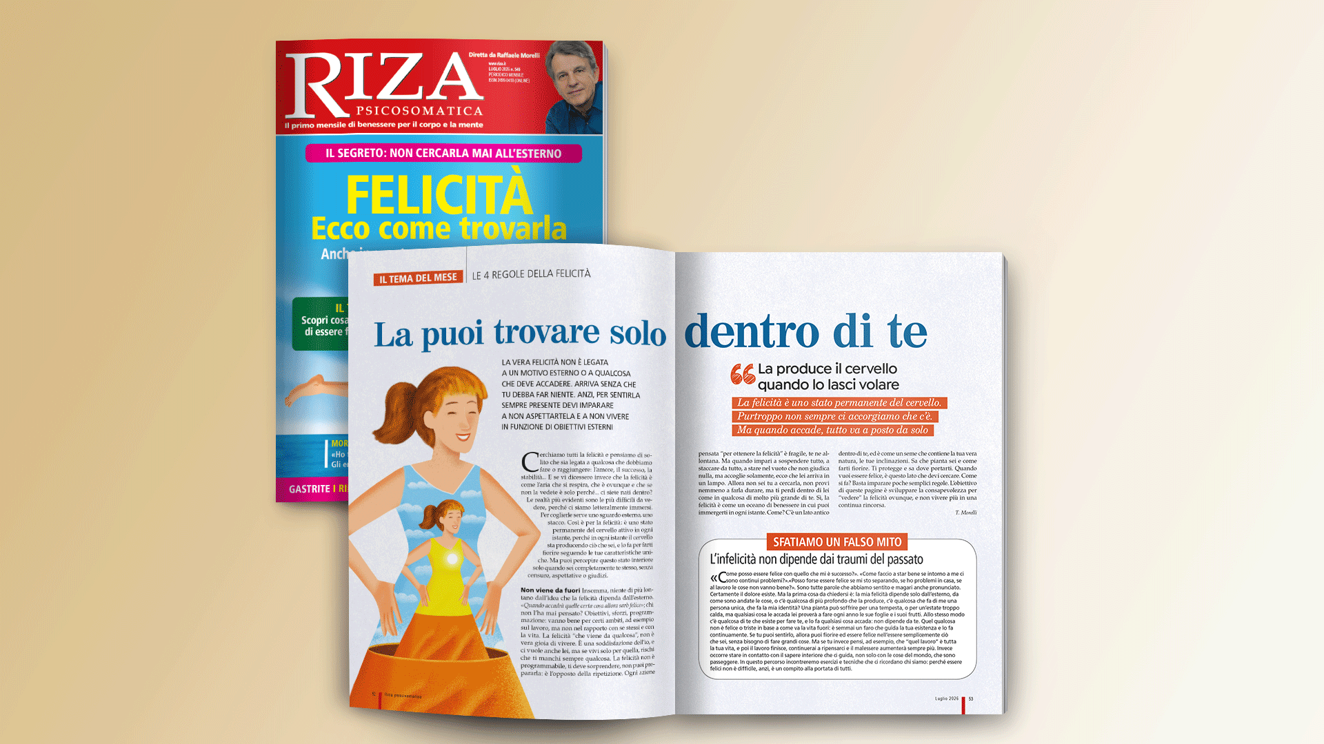 Riza Psicosomatica, Luglio 2026 - Apertura Centrale