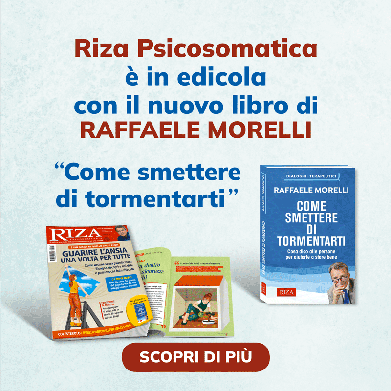 Riza Psicosomatica è in edicola con un nuovo libro di Raffaele Morelli