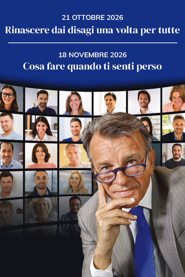 Incontri in diretta online con Raffaele Morelli - Ottobre e Novembre 2026