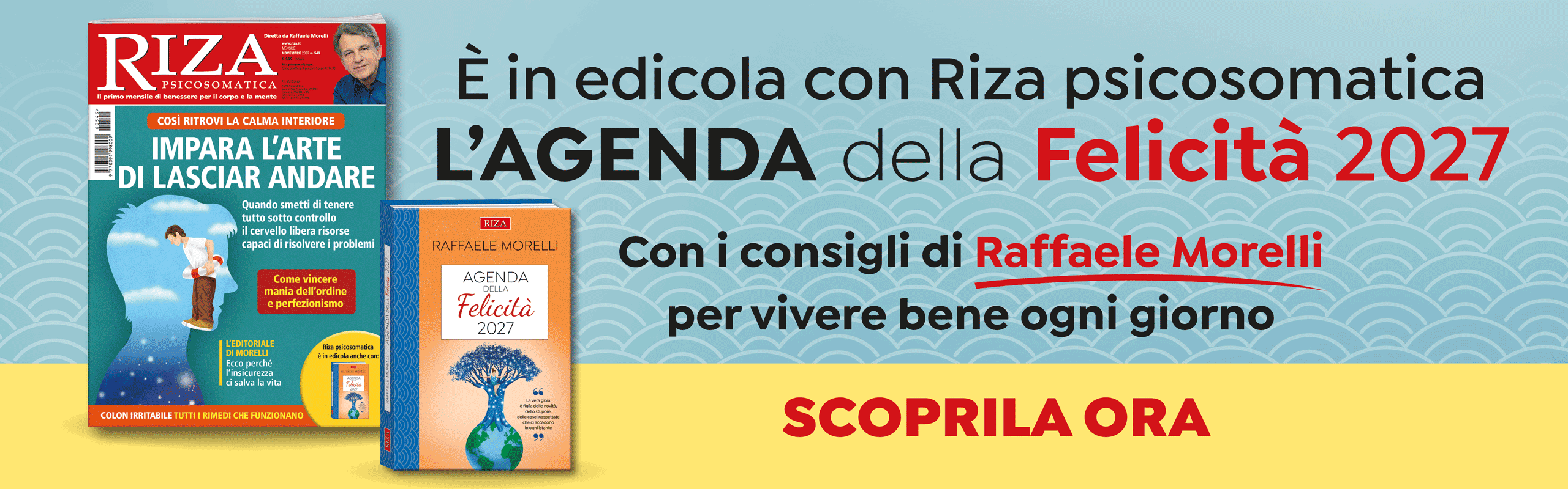 Slider Editoriale Riza Psicosomatica Novembre 2026 - Desktop